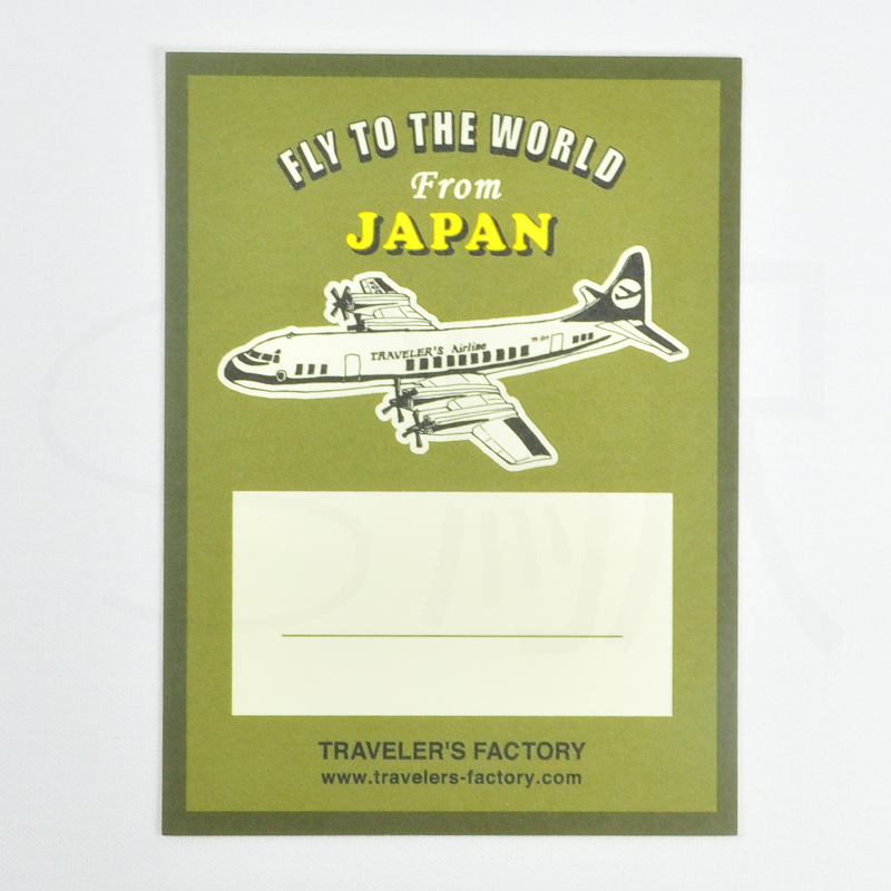 Traveler's Factory Original Baggage Sticker Narita Limited Edition - Fly to the World From Japan Traveler's Factory Original Baggage Sticker Narita Limited Edition - Fly to the World From Japan